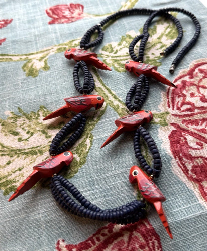 Collana pappagallo uccellino