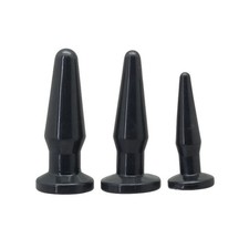 Set Kit tre plug dildo tappo