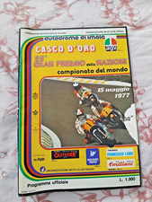 CASCO D'ORO G.P. NAZIONI autodromo "DINO FERRARI" IMOLA PROGRAMMA UFFICIALE 1977