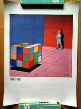 Poster Moebius RUBIK'S CUBE