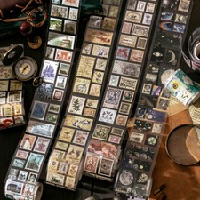 Timbri naturali vintage nastro