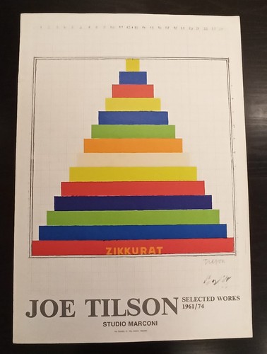 Joe tilson milano 1974 - joe,