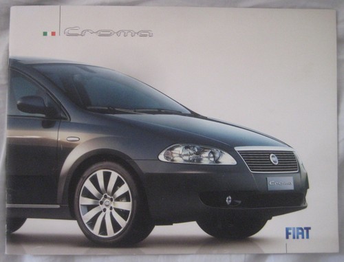April 2006 fiat croma - croma, brochure