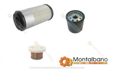 Kit AIXAM MINAUTO KUBOTA Z482 filtro filtri aria cilindrico + olio + gasolio