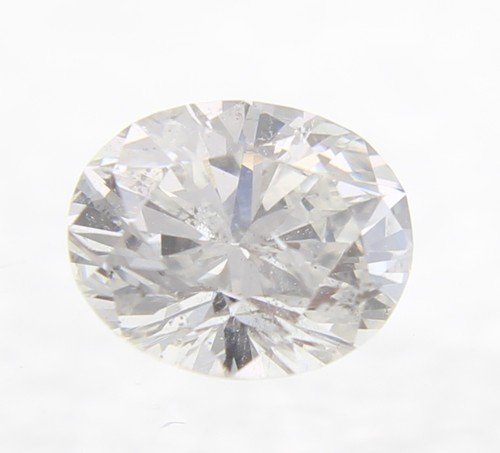 Diamante naturale ovale - naturale, mined