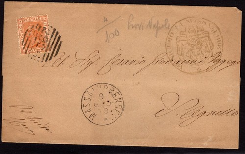 Storia postale 20 - c, effige