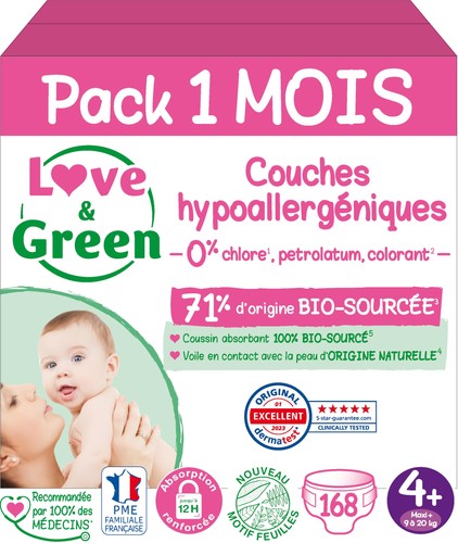 Love green pannolini per - &,
