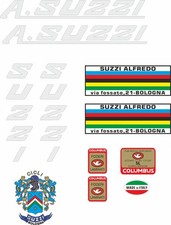 Adesivi telaio suzzi vintage - adesivi,