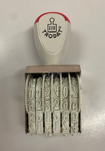 Timbro numeratore manuale - , in
