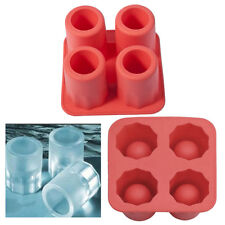 2 FORMA BICCHIERI GHIACCIO CIOCCOLATO SILICONE REGALO 