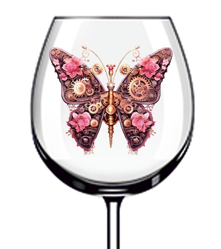 12x steampunk farfalla - steampunk,