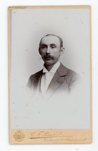 Paul colmar photo cdv - colmar,