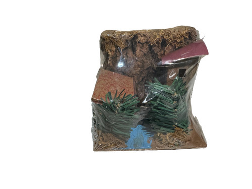 Presepe ambientazione casette - ambientazione,