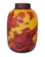 Vaso In Vetro Stile Jugendstil