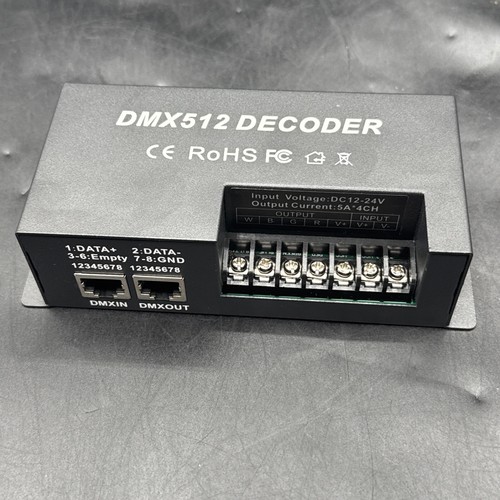 Decoder dmx canali rgbw - decoder,