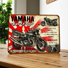 plaque métal vintage Yamaha 1300 XJR