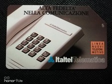 Scheda Telefonica Sip Nr 97 "Italtel - Alta Fedeltà Comunicazione"