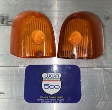 PLASTICHE FANALI FRECCE POSTERIORI FIAT 1100/103 E GIUNTINI ORIGINALI USATE
