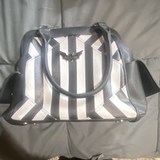 Borsa a righe KILLSTAR nera