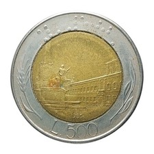 Moneta Italia 500 Lire 1985