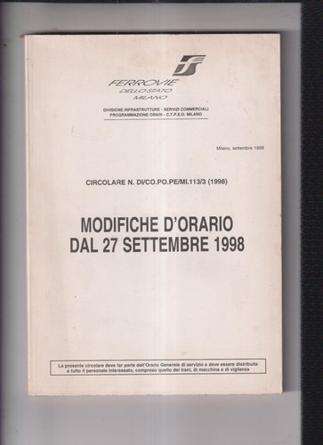 Ferrovie dello stato - ferrovie,