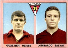figurina calciatori Mira 1967/68 # Livorno Gualtieri Lombardo