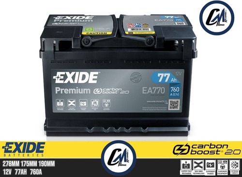 Batteria auto exide premium - batteria,