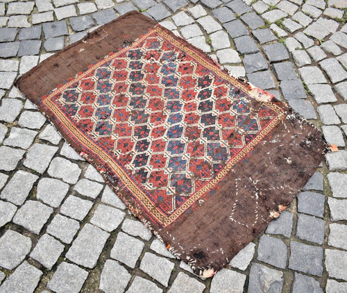 Favolosa antica borsa kilim