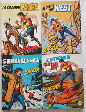 ZAGOR ZENITH Originale Lotto nn.  225-226-227-228-230  - 1980 -  ottimo+