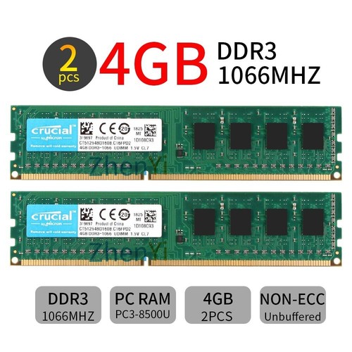 8gb 4gb 2gb ddr3 pc3 - ddr3, pc3-8500u