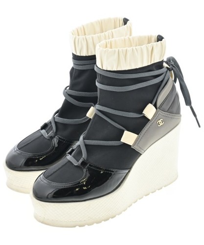 Chanel sneakers blacketc - chanel,