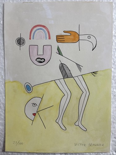 Victor brauner disegno - victor, su