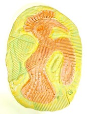 Fenice scultura in rilievo