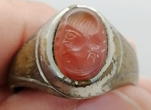 Anello vintage corniola - anello,