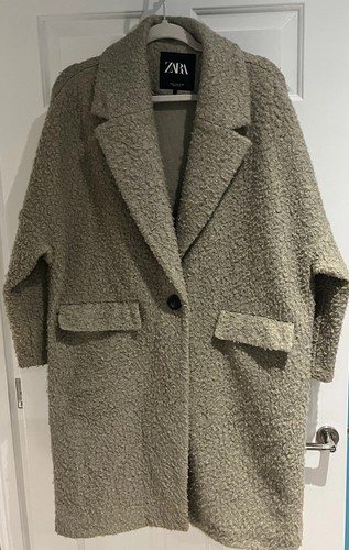Cappotto sfoderato zara verde - cappotto,