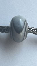Trollbeads Very Old ROYAL GREY ARMADILLO RARE - HTF.