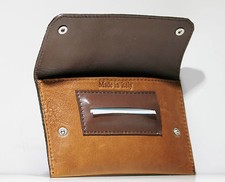 porta tabacco in vera pelle