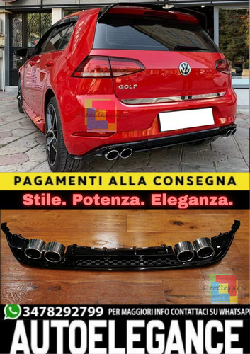 Diffusore posteriore look - posteriore,
