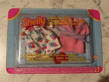 1996 MATTEL  Barbie  SHELLY Pigiama Party - 15868  Mai giocato 