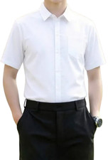 Camicia Uomo BIANCA in COTONE