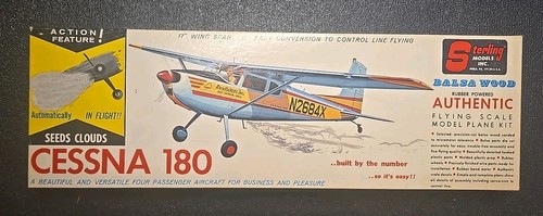 Vintage sterling cessna 180 - cessna,