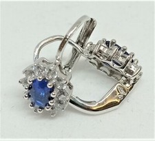 ORECCHINI ORO BIANCO 18K 750