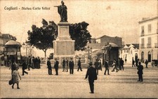 CAGLIARI CITTÀ - Statua Monumento Carlo Felice - NV - #008