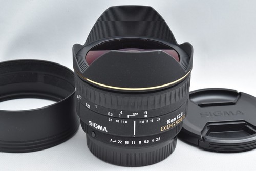 Fisheye diagonale 15mm ex - 15mm, f2.8