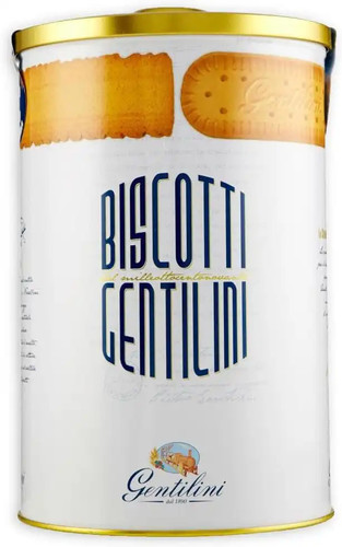 Gentilini biscottiera latta - biscottiera,