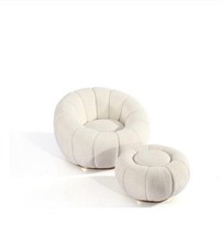 Sedia Accent con Pouf, Comoda