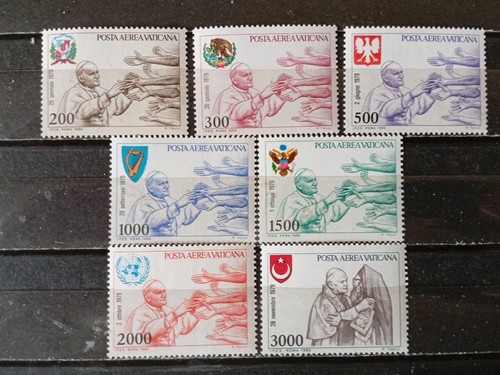 C015 vaticano 1980 - vaticano, viaggi