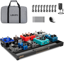 Pedaliera  Con Alimentatore Integrato, Pedaliera per Grandi Effetti 19,1 * 12,2 