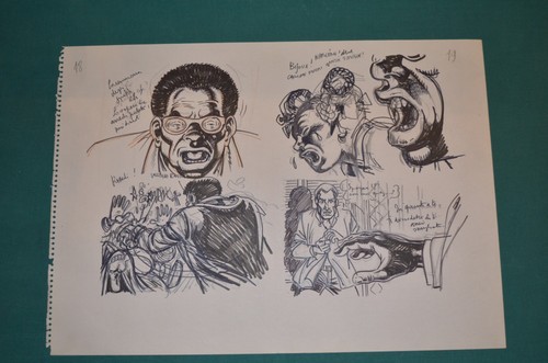 Magnus original comic art - original,