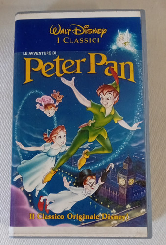 Vhs walt disney peter pan - disney,